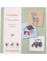 Jeu Memory "Animaux de la ferme" (3-6 ans) Filibabba