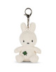 Porte-clés Miffy en velours côtelé "Trèfle"