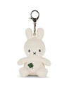 Porte-clés peluche Miffy en velours côtelé "Trèfle" 