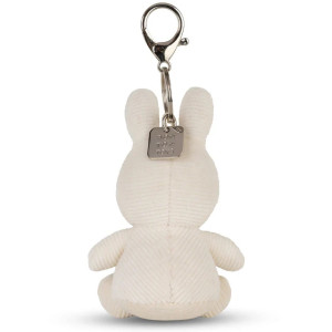 Porte-clés peluche Miffy en velours côtelé "Trèfle" 