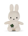 Peluche Miffy en velours côtelé  (18 cm) "Trèfle" BOn ton Toys