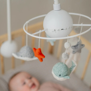 Mobile musical pour bébé "Océan" Flow