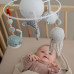 Mobile musical pour bébé "Océan" Flow