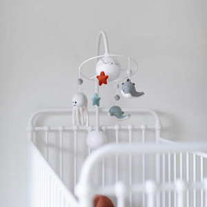 Mobile musical pour bébé "Océan" Flow