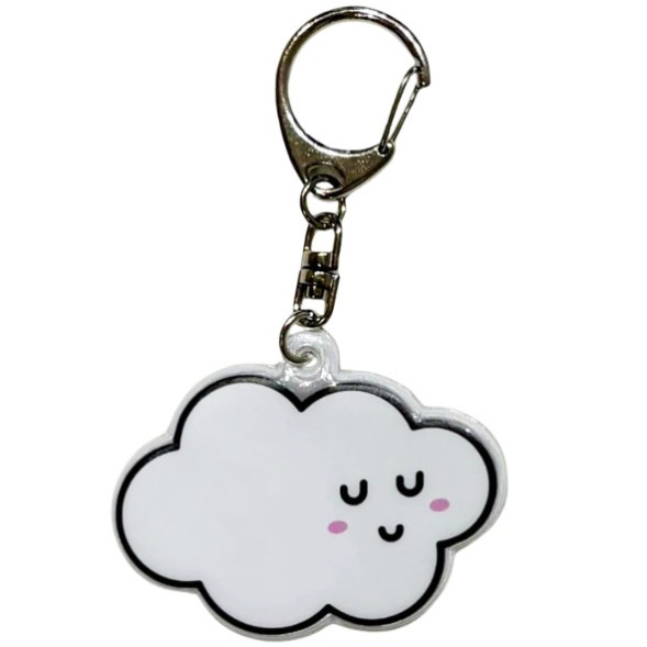 Porte-clé réfléchissant Lumibuddy "Nuage"