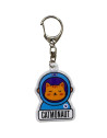 Porte-clé réfléchissant Lumibuddy "Chatstonaute"