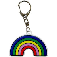 Porte-clé réfléchissant Lumibuddy "Arc-en-ciel" Rainette