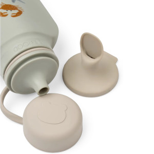 Gourdes Compote en silicone Lizzie "Sea creature" (x2) Liewood