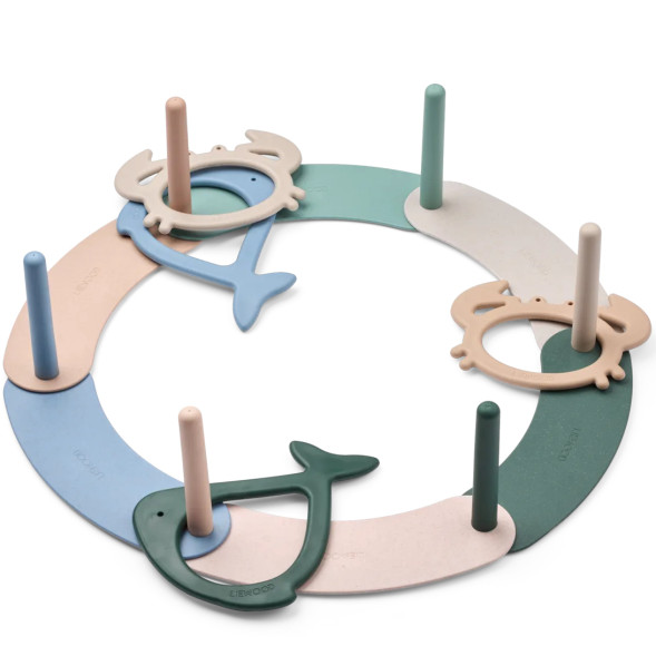 Jeu de lancer d'anneaux Noova "Peppermint Multi Mix" (3-10 ans)