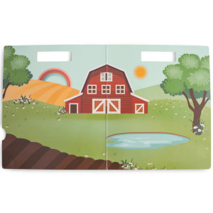Livre de stickers réutilisables "La Ferme" Mushie