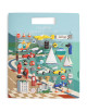 Livre de stickers réutilisables "Voitures de course"