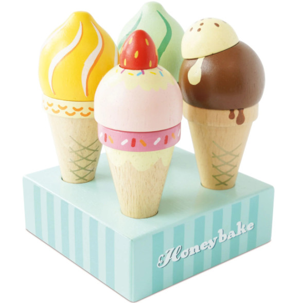 Set de Cornets de Glaces en bois (2 ans et +)