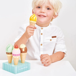 Set de Glaces en cornets en bois (3 ans et +) Le Toy Van