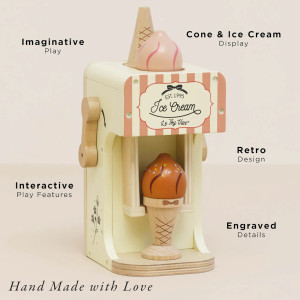 Machine à Cornet de Glaces en bois (3 ans et +) Le Toy Van
