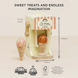 Machine à Cornet de Glaces en bois (3 ans et +) Le Toy Van