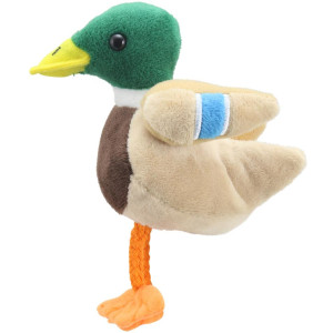 Marionnette à doigt "Canard Sauvage" (1 an et +)  The Puppet Company