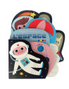 Livre bébé imagier en carton "L'Espace" (6-36 mois)