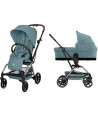  Poussette Eezy S Twist +2 "Stormy Blue" (2026) + Nacelle S