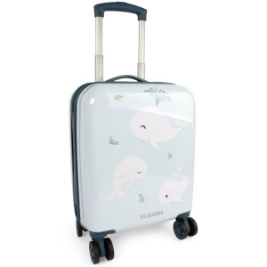 Valise enfant "Les contes de Christian la Baleine" (2-12 ans) Filibabba