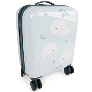 Valise enfant "Les contes de Christian la Baleine" (2-12 ans) Filibabba