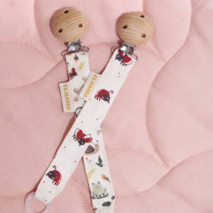 Attache tétine en coton bio "Little Wonders" FIlibabba
