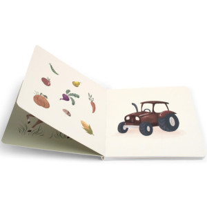 Livre bébé "Ferme Magique" (1-3 ans) Filibabba