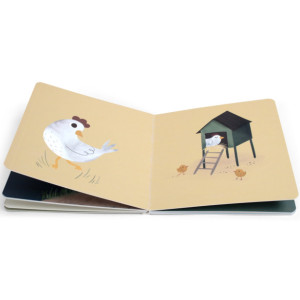 Livre bébé "Ferme Magique" (1-3 ans) Filibabba