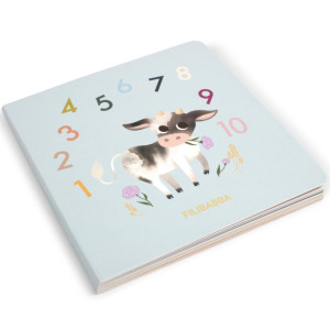 Livre bébé" Compter jusqu’à 10" (1-3 ans)
