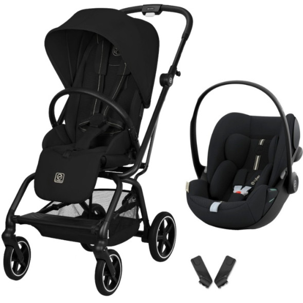  Poussette Eezy S Twist +2 "Magic Black" + Cloud G3 Plus (2026)