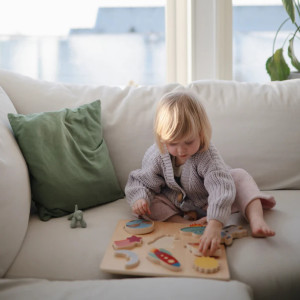 Puzzle en bois "L'espace" (3 ans et +) Mushie