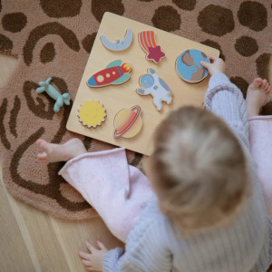 Puzzle en bois "L'espace" (3 ans et +) Mushie
