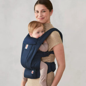 Porte-bébé Omni Deluxe Coton "Bleu Minuit" ERgobaby