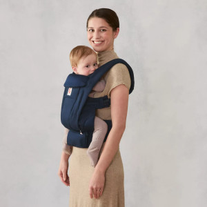 Porte-bébé Omni Deluxe Coton "Bleu Minuit" ERgobaby