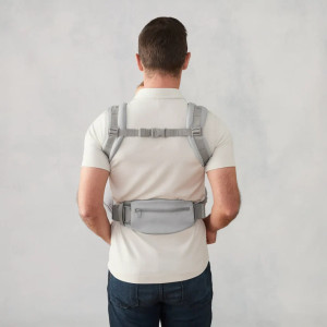 Porte-bébé Omni Deluxe Coton "Pearl Grey" ERgobaby