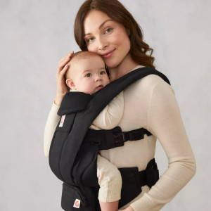 Porte-bébé Omni Deluxe Coton "Noir Onyx" ERgobaby