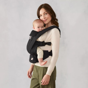 Porte-bébé Omni Deluxe Coton "Noir Onyx" ERgobaby