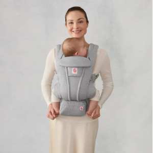Porte-bébé Omni Deluxe Mesh "Gris Perle" Ergobaby