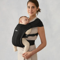 Porte-bébé Embrace Soft Knit "Noir intense"