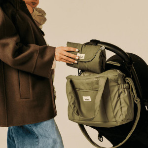 Sac à langer Middle Imper' "Kaki"