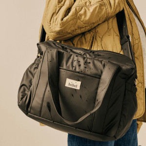 Sac à langer Middle Imper' "Noir"