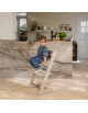 Chaise Haute Tripp Trapp "Gris Cashmere" en bois de hêtre