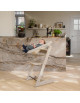 Chaise Haute Tripp Trapp "Gris Cashmere" en bois de hêtre