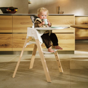 Coussin pour chaise Steps "Gris Foncé" Stokke