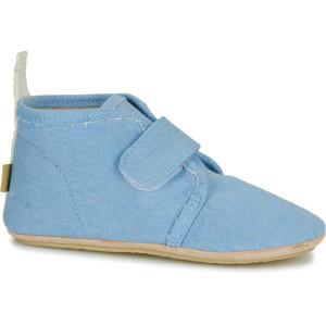 Chaussons bébé en denim My Chaussblu Velcro "Ciel" Easy Peasy