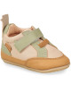 Chaussures pré-marche en cuir My Pre Basket "Sandshell"