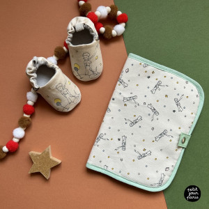 Protège Carnet de santé  "Le Petit Prince" Maison Petit Jour