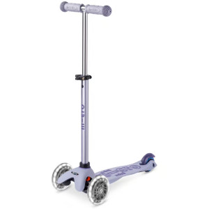 Trottinette 3 roues évolutive Micro Mini2Grow 2.0 LED "Lavande" (1-6 ans)