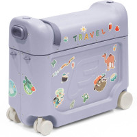 Valise à roulettes enfant Jetkids Bedbox "Bleu Artique" (2-7 ans) Stokke