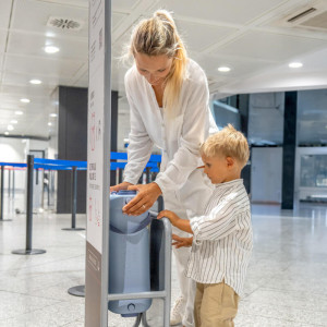 Valise à roulettes enfant Jetkids Bedbox "Bleu Artique" (2-7 ans) Stokke