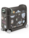 Valise à roulettes enfant Jetkids Bedbox "Gris Nuit" (2-7 ans)